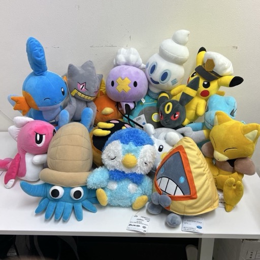 ポケットモンスター バンダイ プライズ もふぐっとぬいぐるみ ほぼタグ付き まとめて