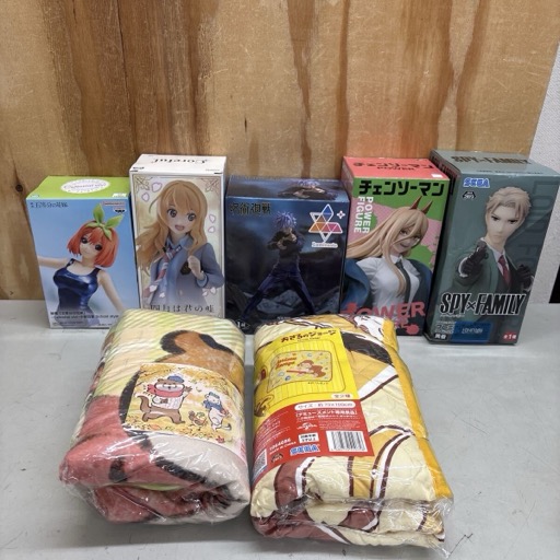 チェンソーマン 呪術回戦 など フィギュア プライズフィギュア 膝掛け まとめて